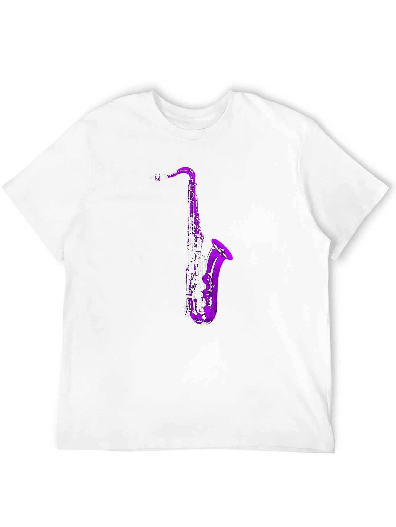 Saxophone Graphic Tee - Cool Music Lover Shirt