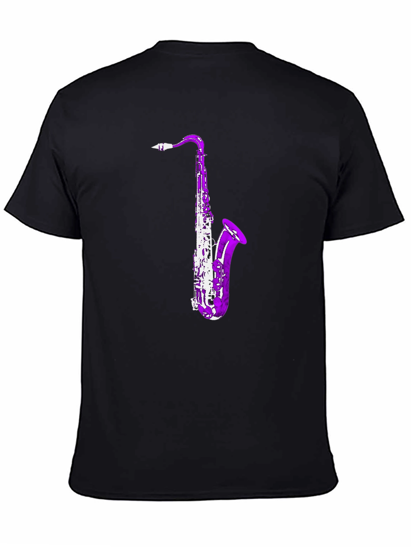 Saxophone Graphic Tee - Cool Music Lover Shirt