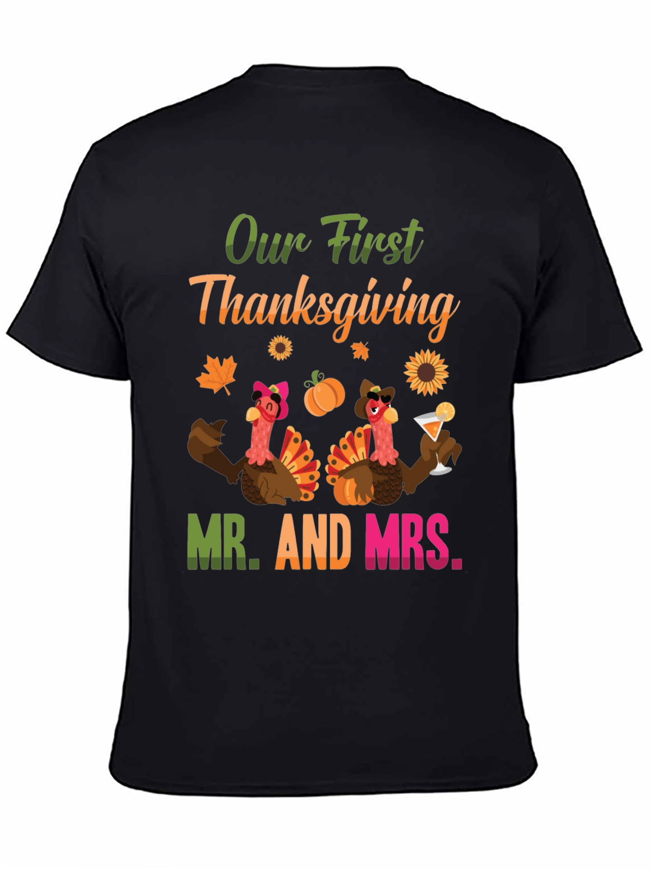 Our First Thanksgiving Mr. and Mrs. T-Shirt