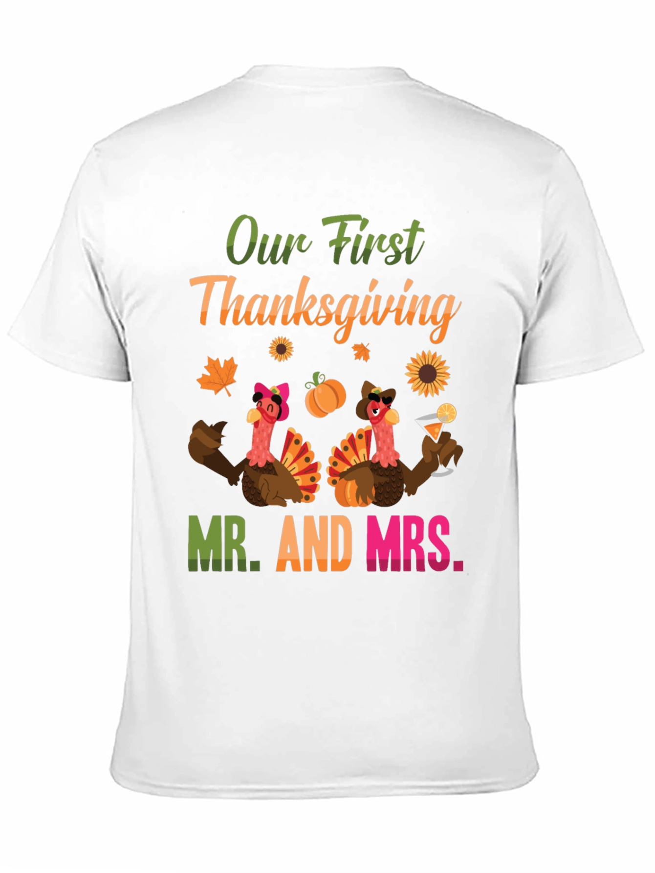 Our First Thanksgiving Mr. and Mrs. T-Shirt