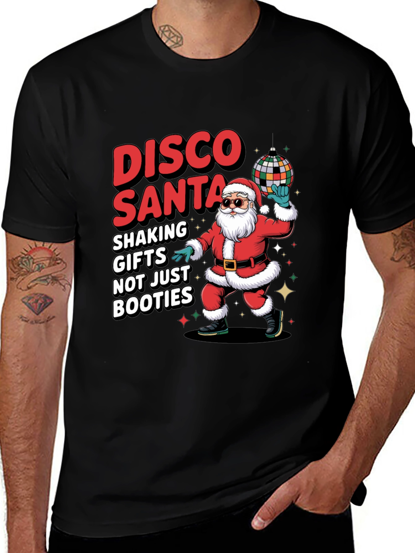 Disco Santa Graphic Tee