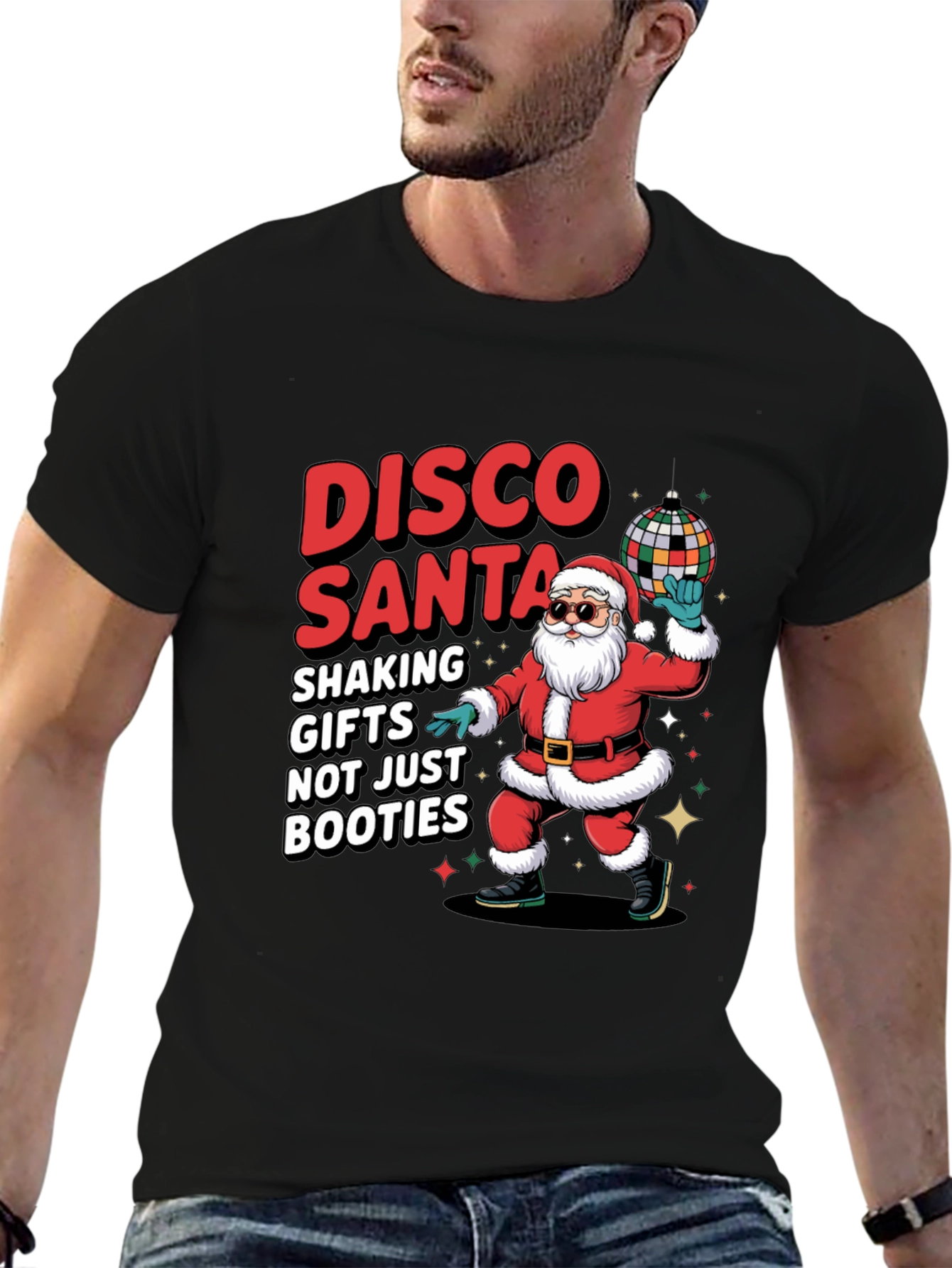 Disco Santa Graphic Tee