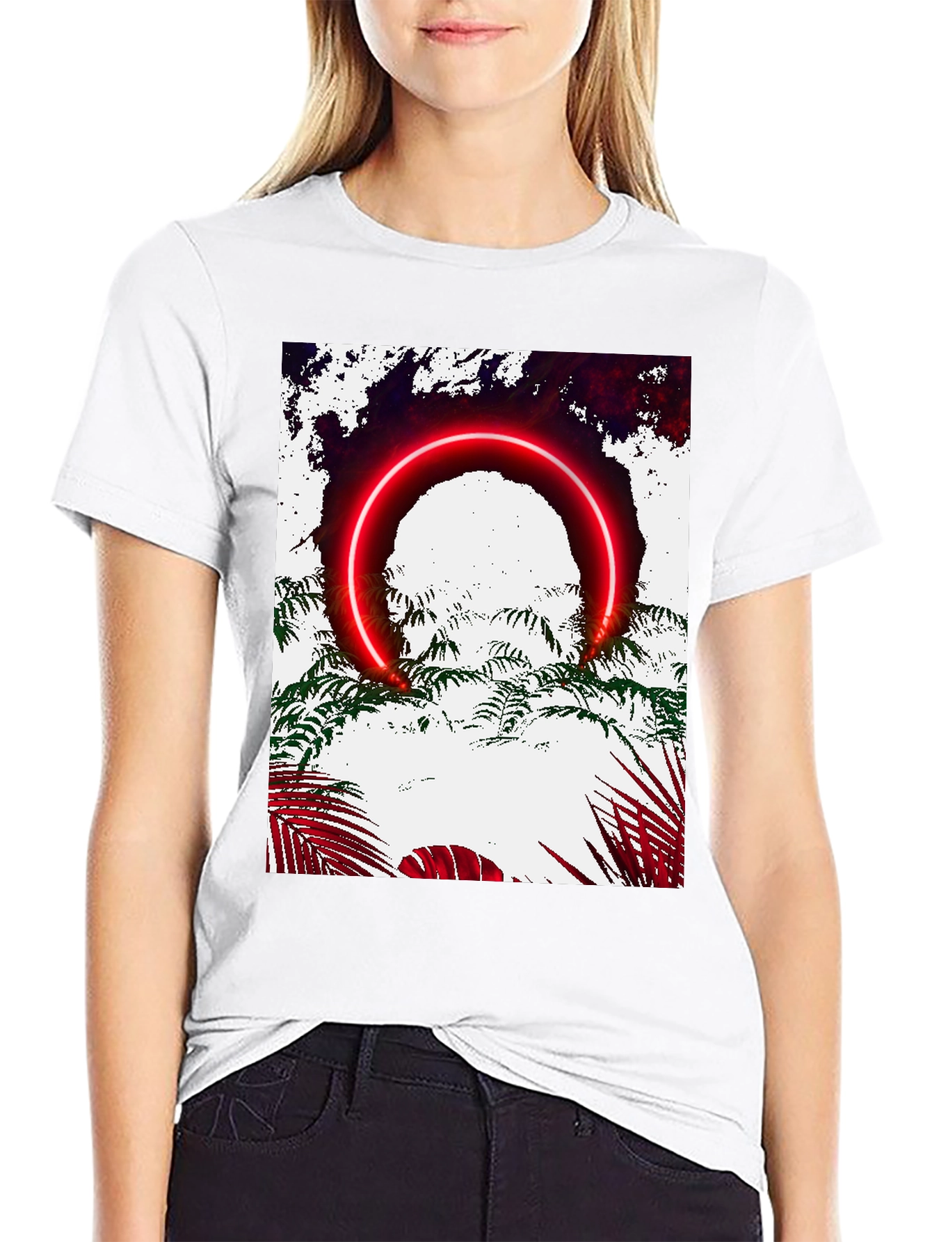 Neon Portal Graphic Tee