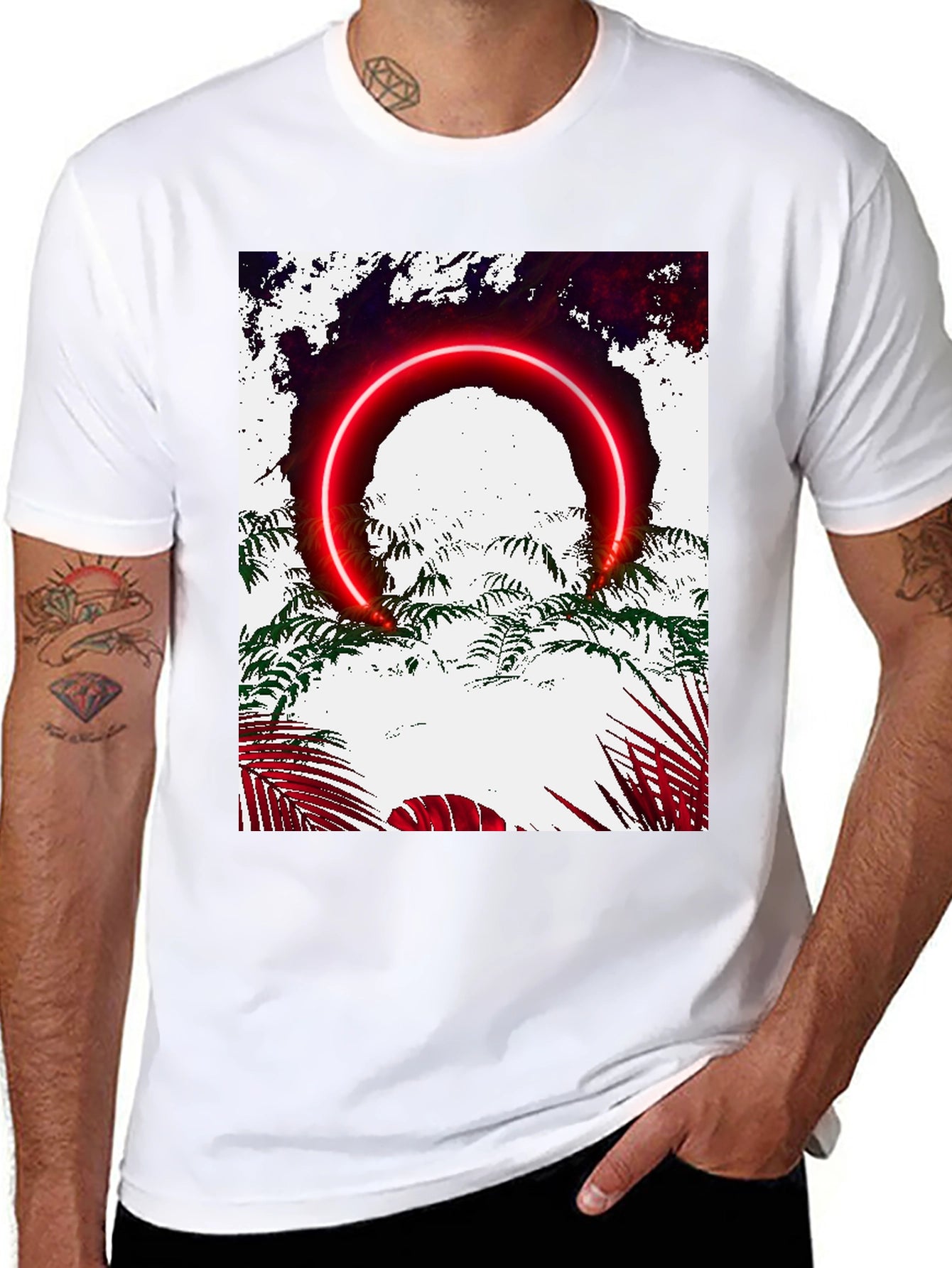 Neon Portal Graphic Tee