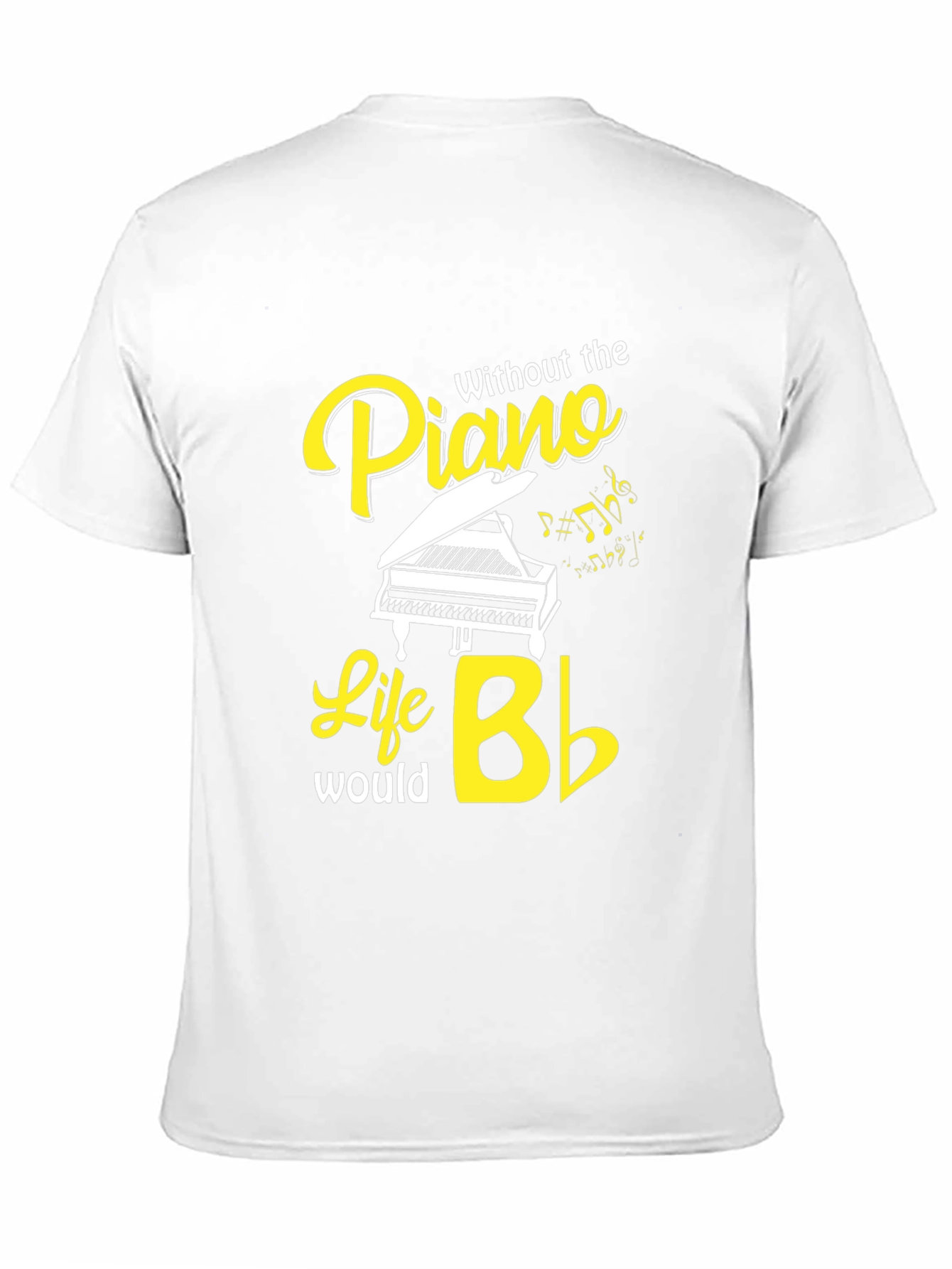 Piano Life T-Shirt - Musical Graphic Tee