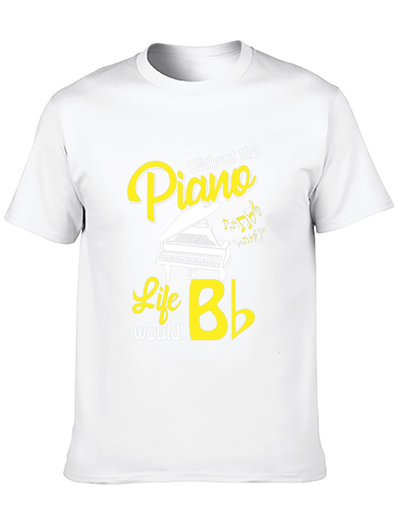 Piano Life T-Shirt - Musical Graphic Tee
