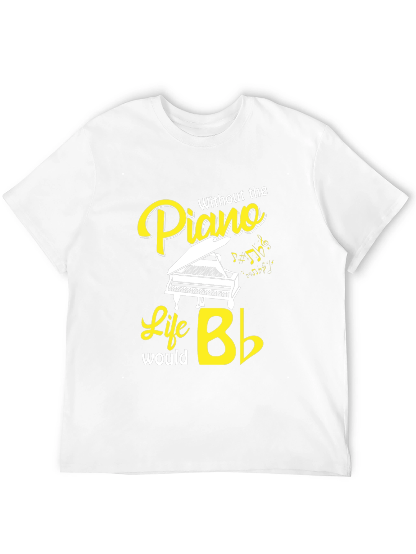 Piano Life T-Shirt - Musical Graphic Tee