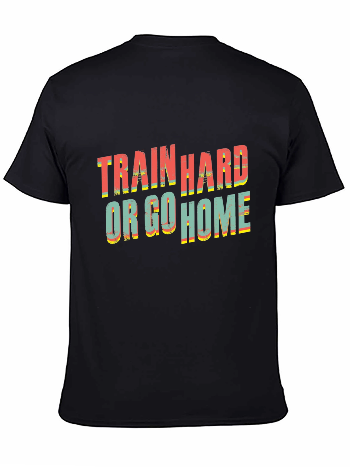 Train Hard T-Shirt - Motivational Workout Tee
