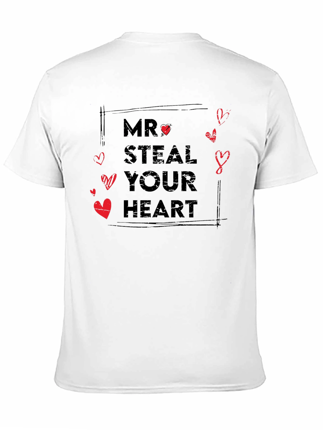 Mr. Steal Your Heart T-Shirt: Romantic & Stylish