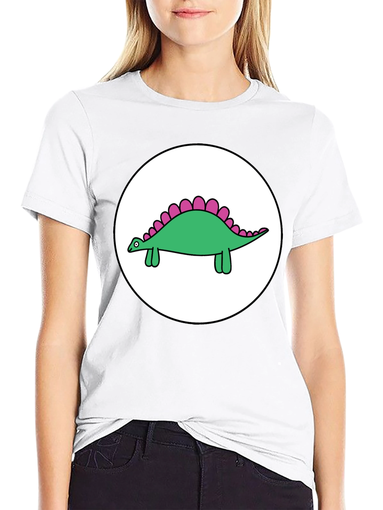Dino Graphic Tee - Casual Comfort