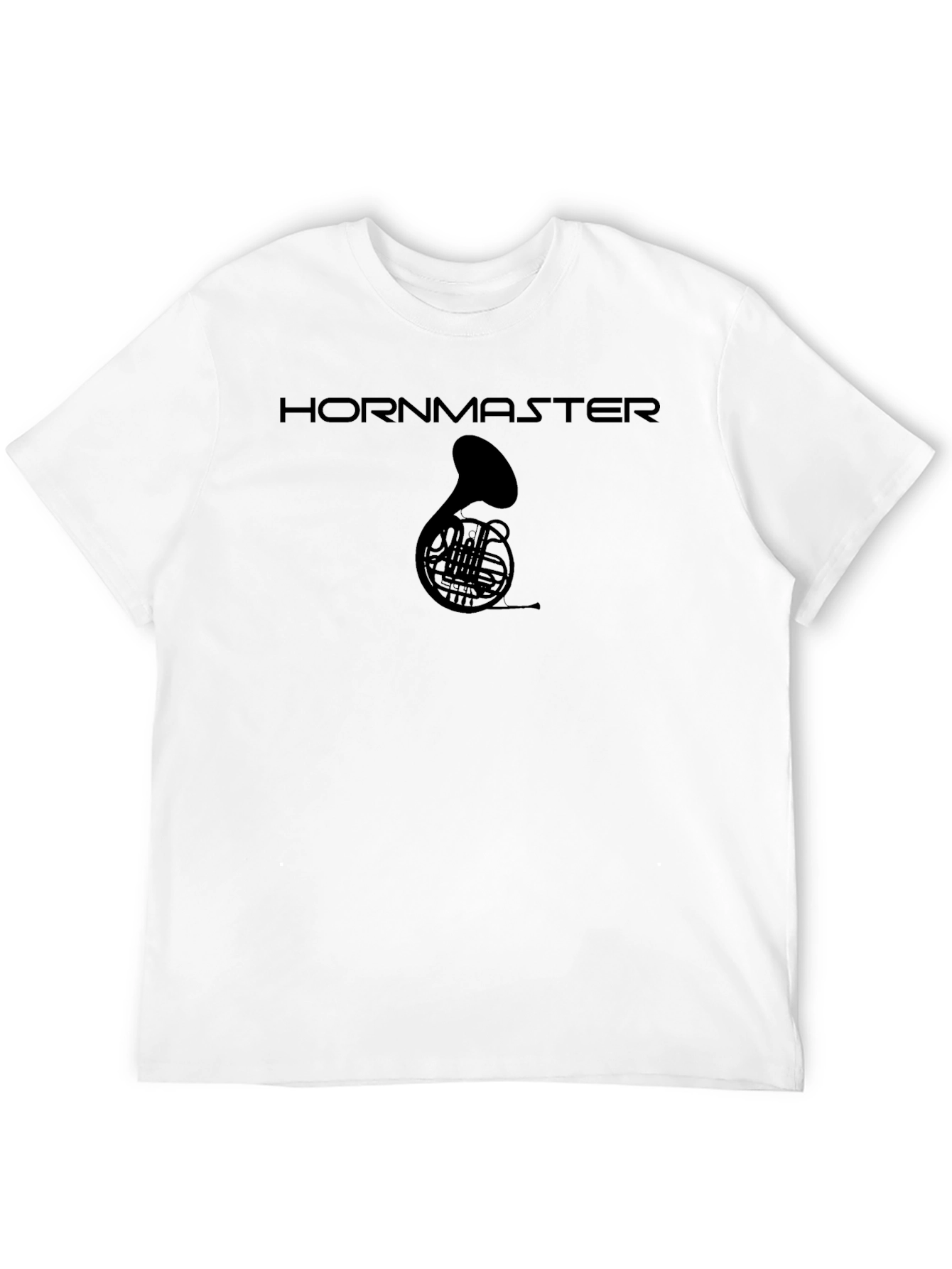Hornmaster French Horn Black T-Shirt