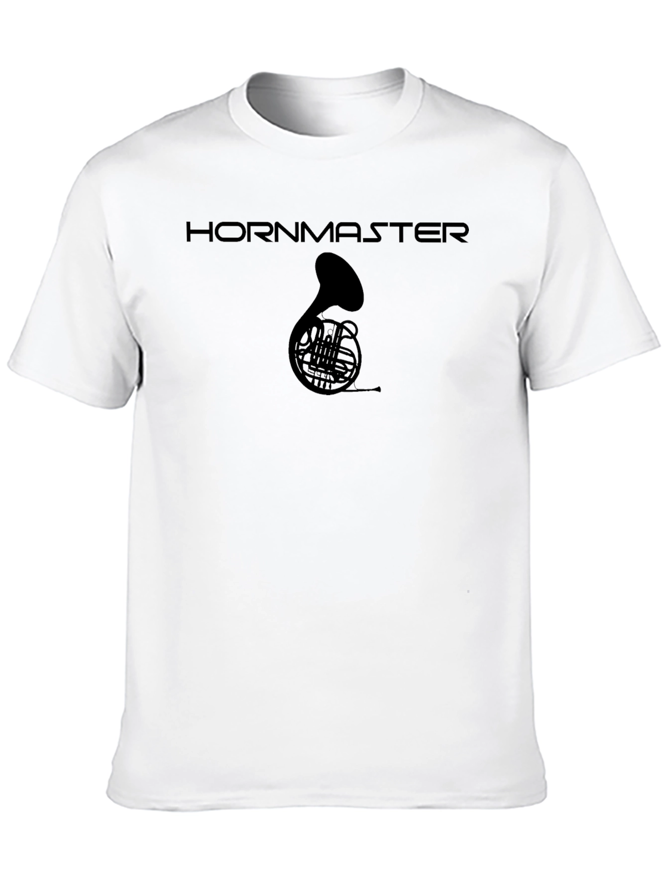 Hornmaster French Horn Black T-Shirt