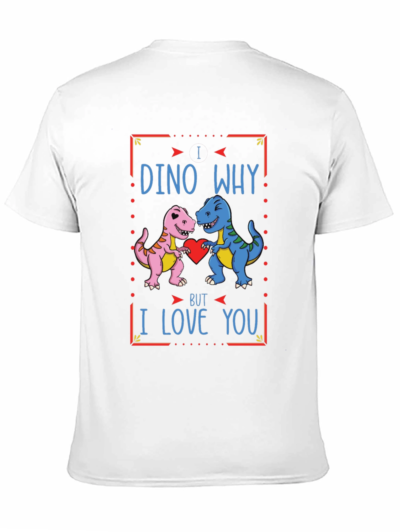 Dino Love T-Shirt Valentines Day Gift