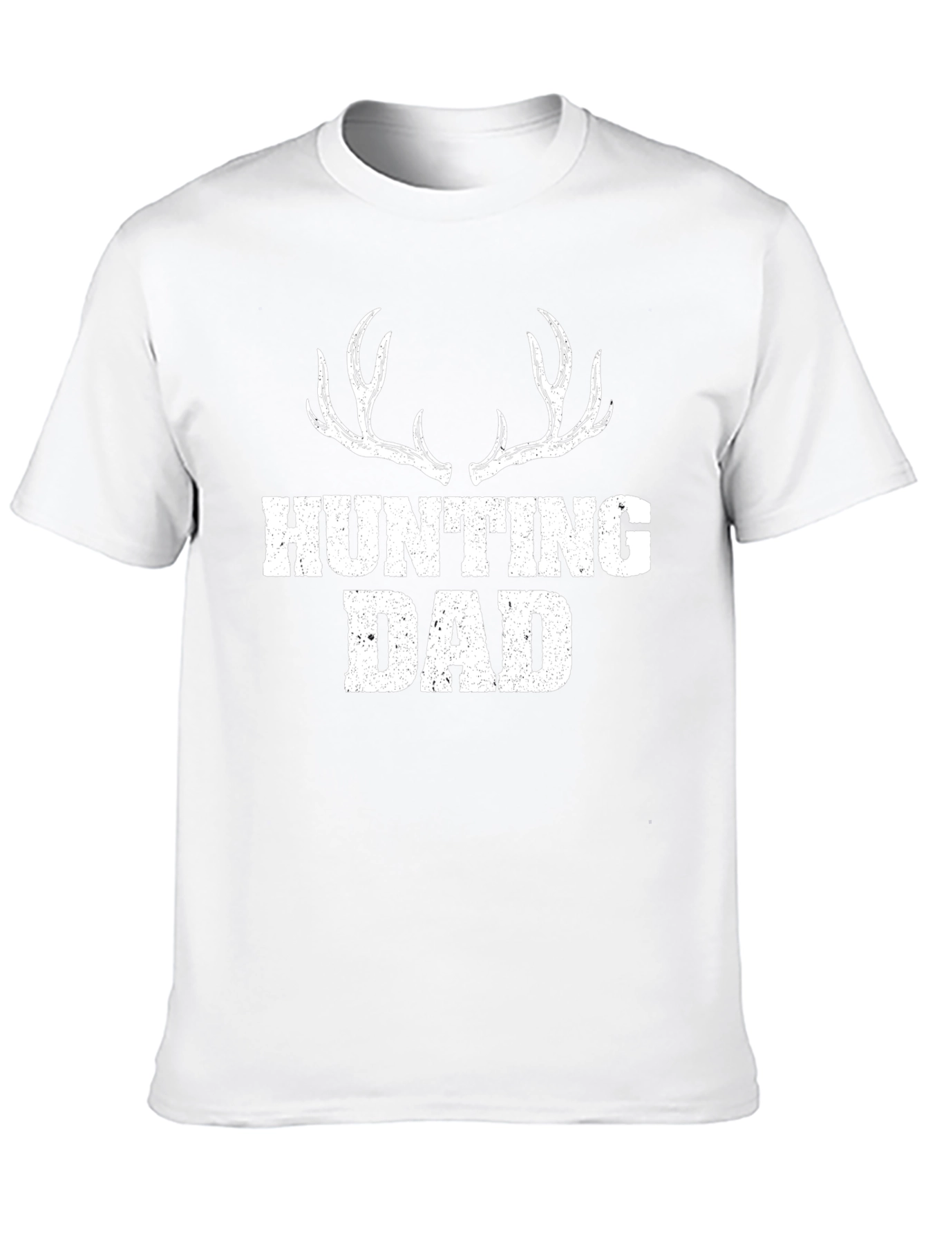 Hunting Dad T-Shirt - Antler Design - Perfect Gift