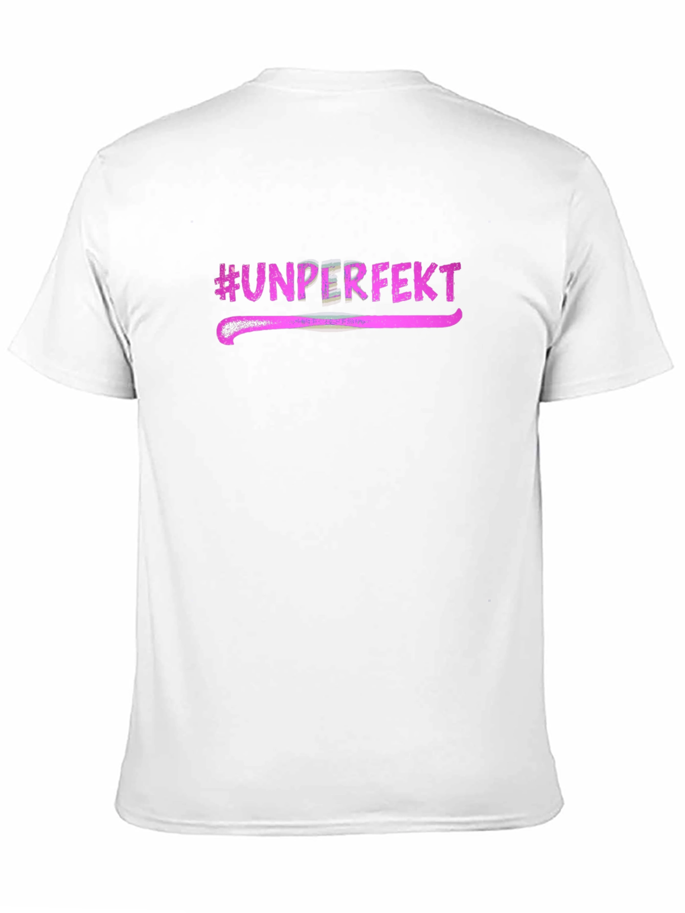 #Unperfekt Black Graphic Tee - Unique Casual Style