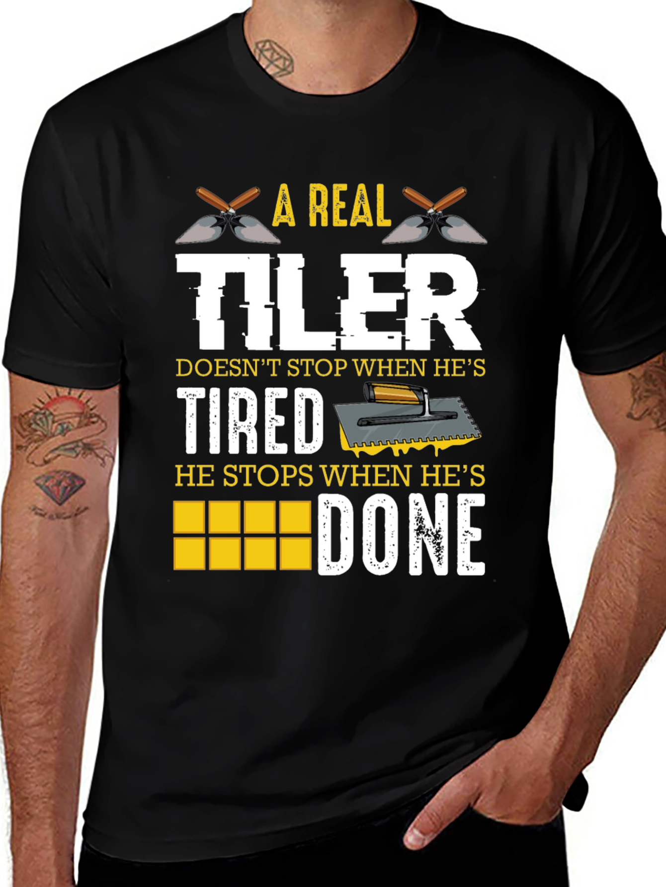 A Real Tiler T-Shirt