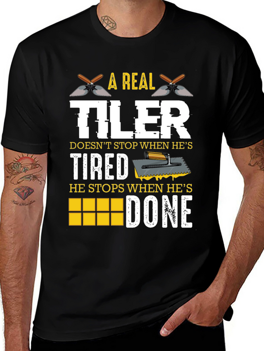 A Real Tiler T-Shirt