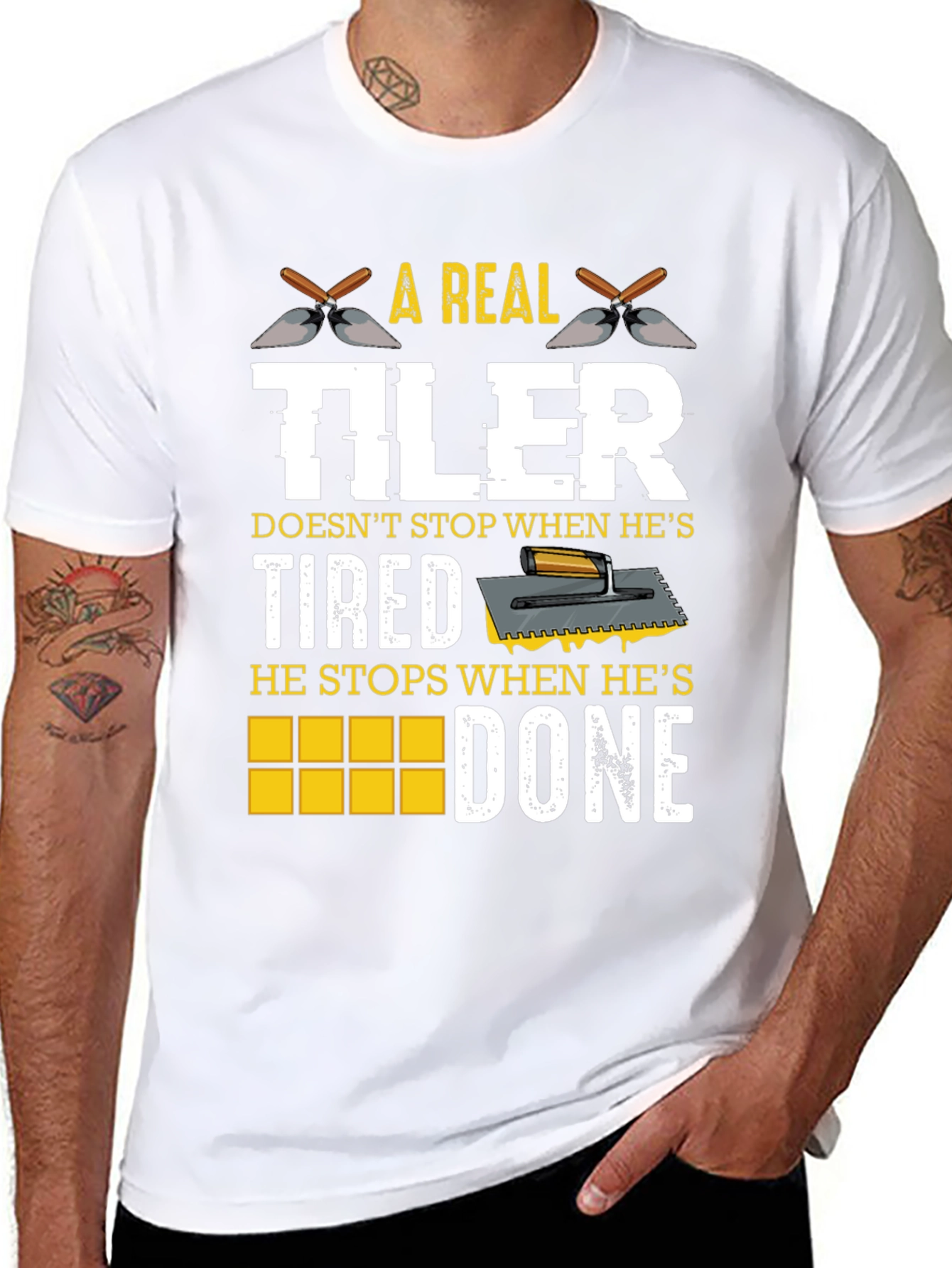 A Real Tiler T-Shirt