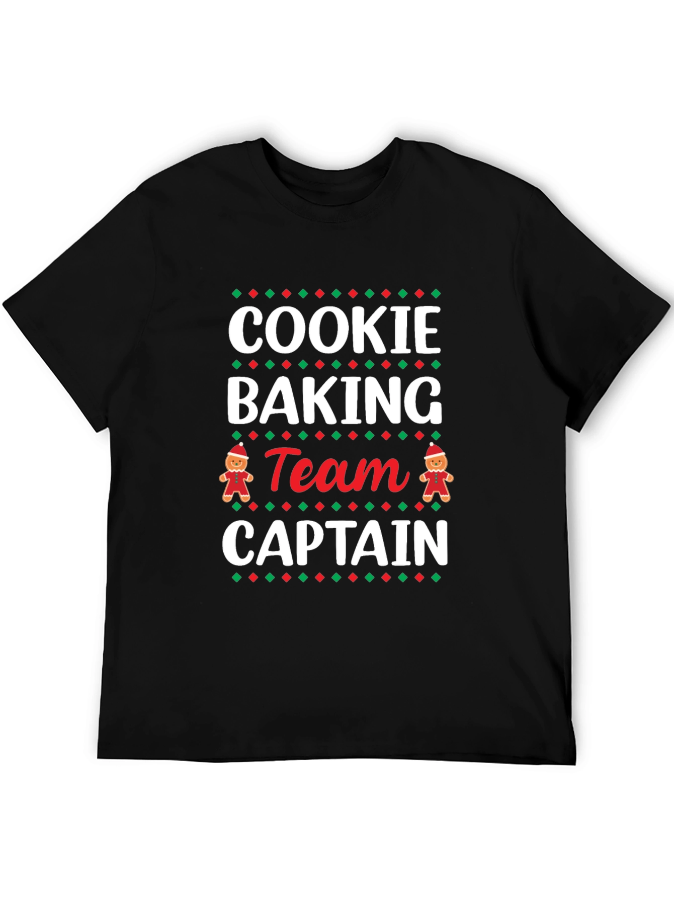 Cookie Baking Team Captain T-Shirt Funny Holiday Tee