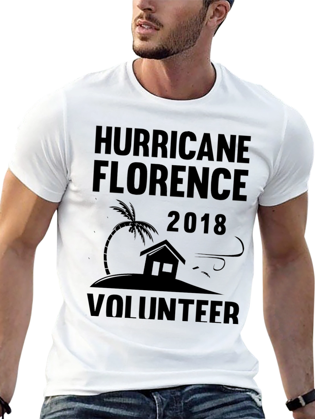 Hurricane Florence 2018 Volunteer T-Shirt