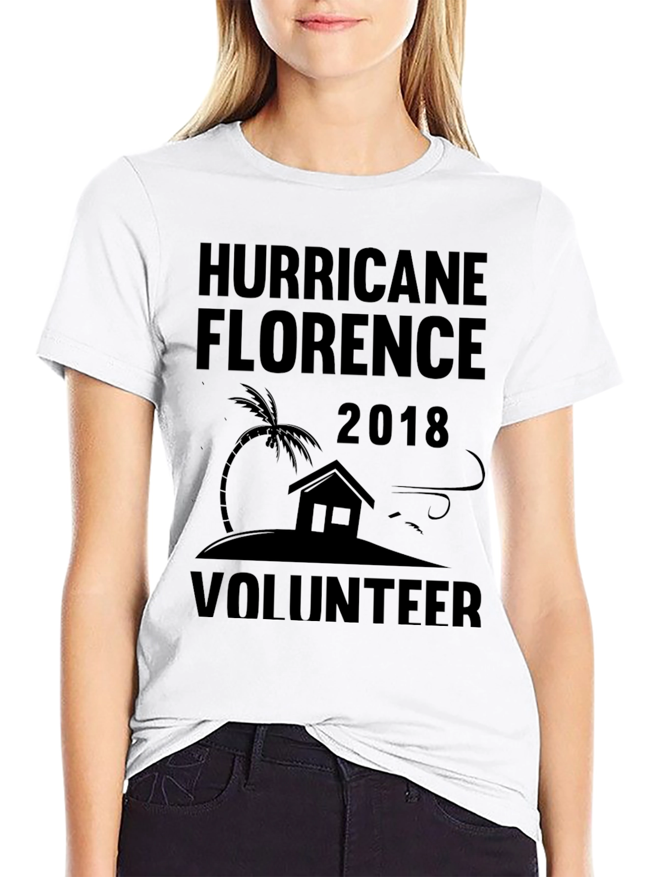 Hurricane Florence 2018 Volunteer T-Shirt