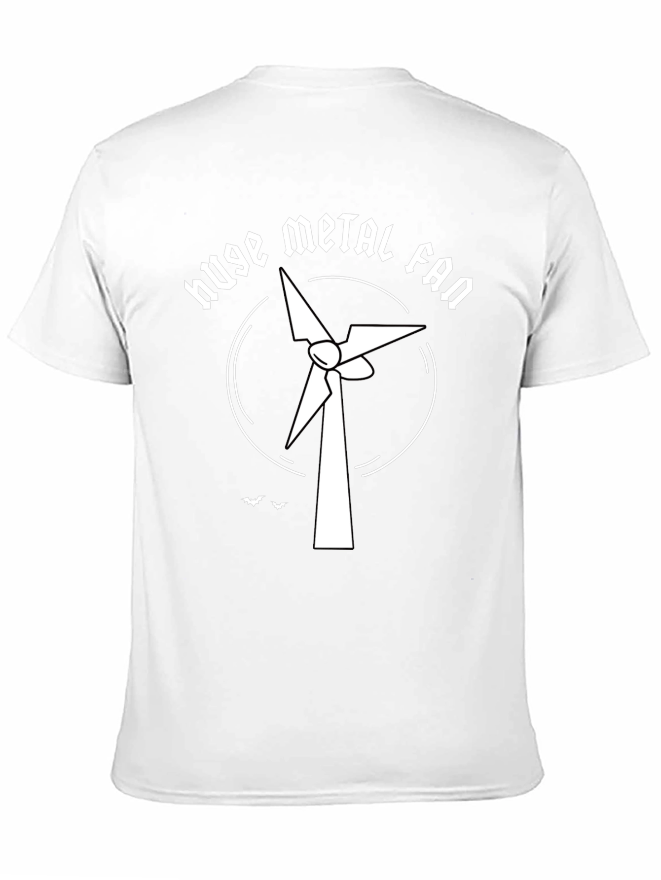 Huge Metal Fan T-Shirt - Black Graphic Tee