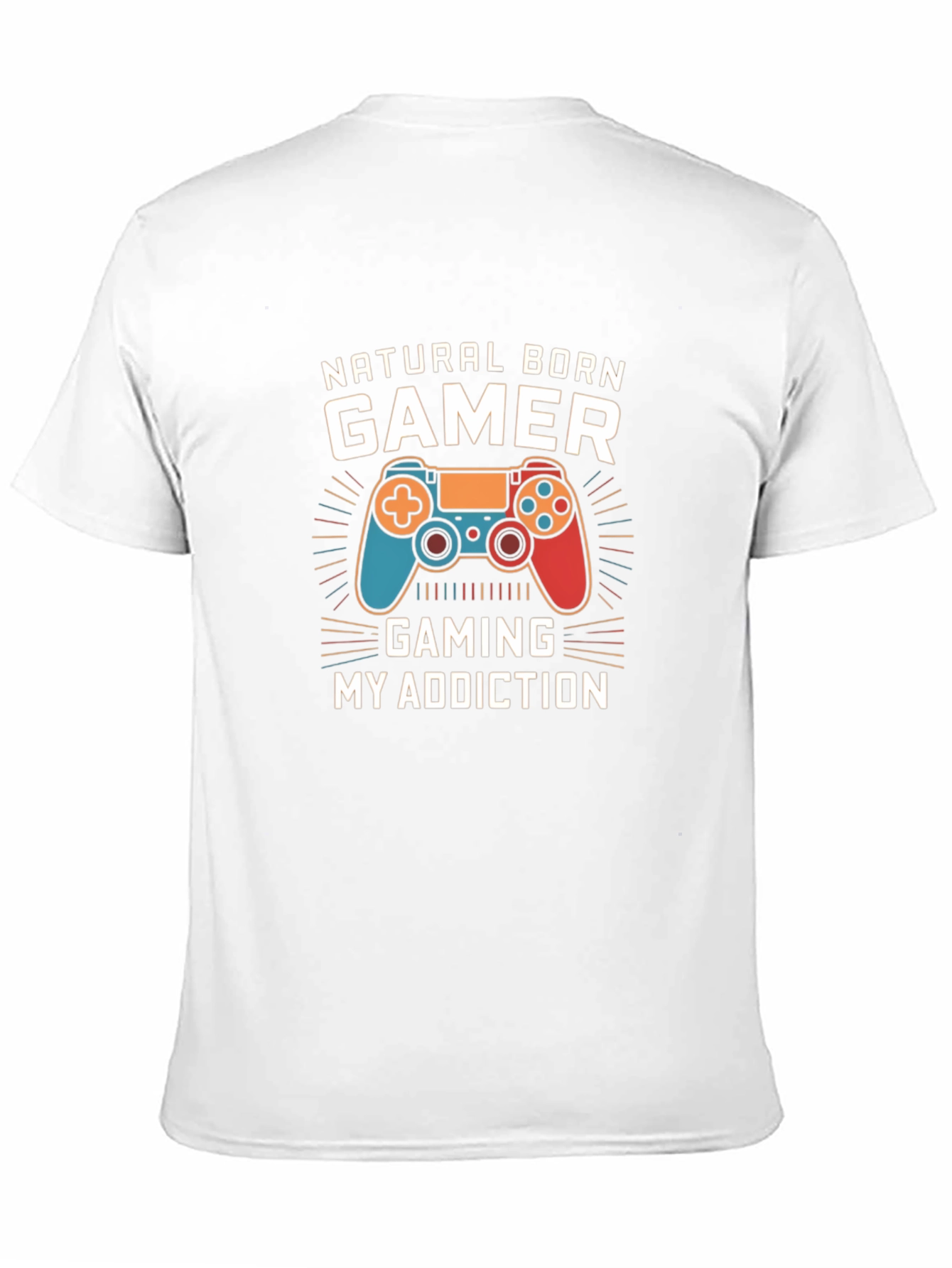Natural Born Gamer Black T-Shirt