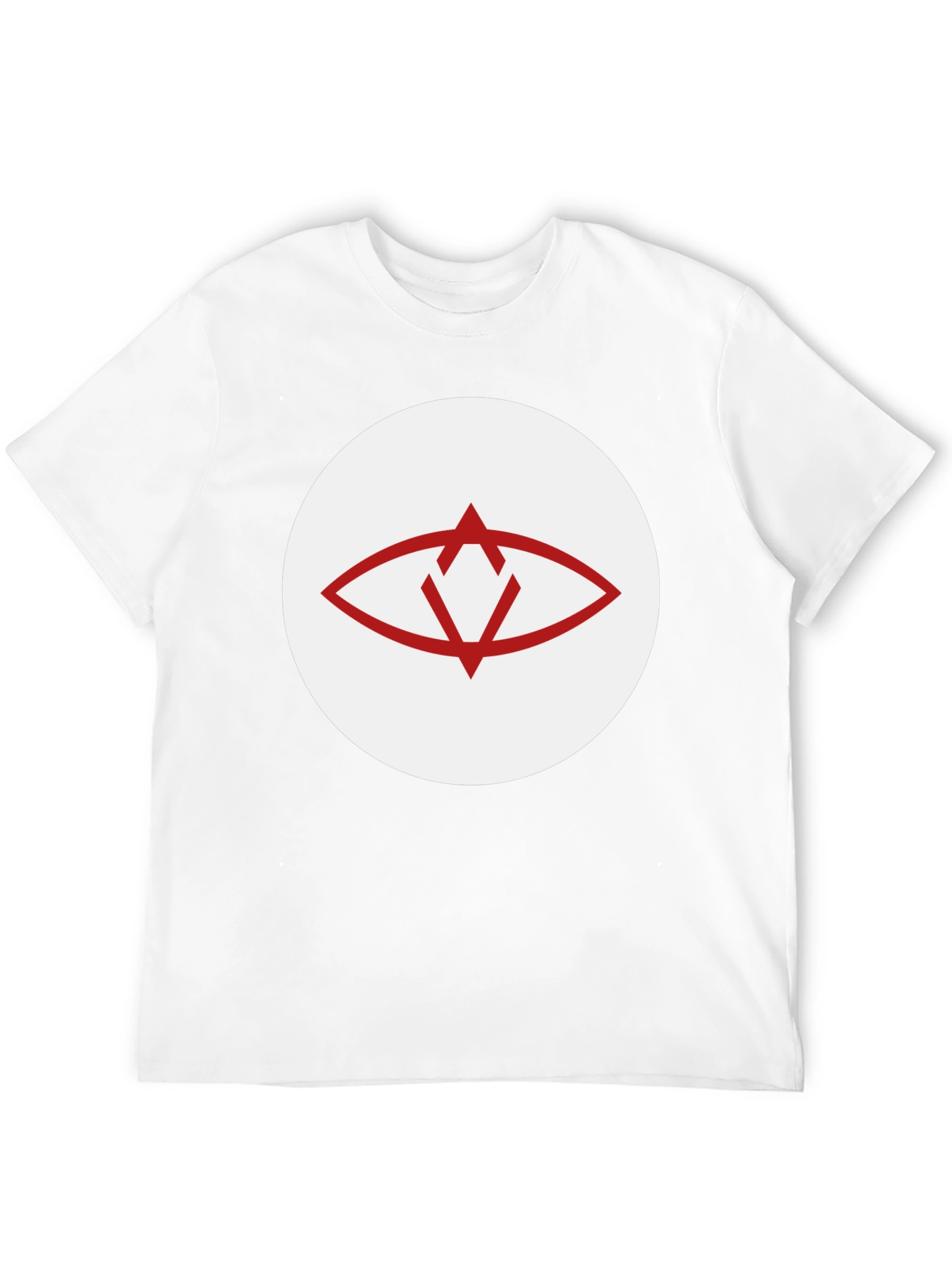 Eye Graphic Crew Neck T-Shirt - Black