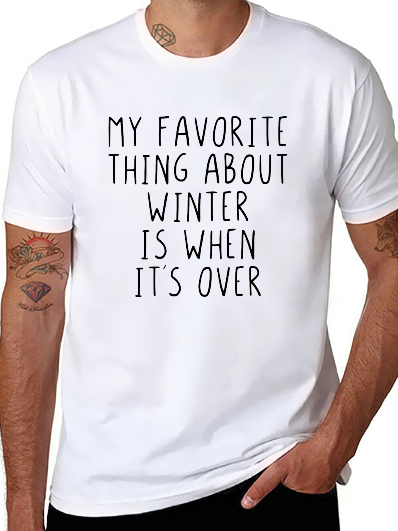 Funny Winters Over T-Shirt