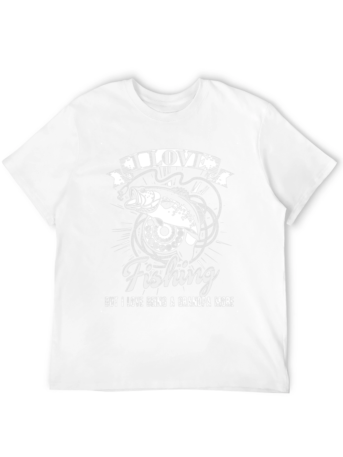 I Love Fishing Grandpa T-Shirt