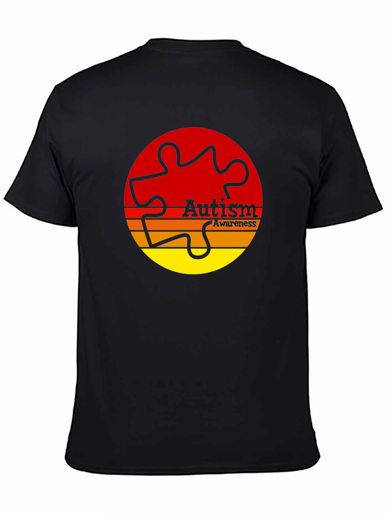 Autism Awareness T-Shirt Puzzle Piece Graphic Tee