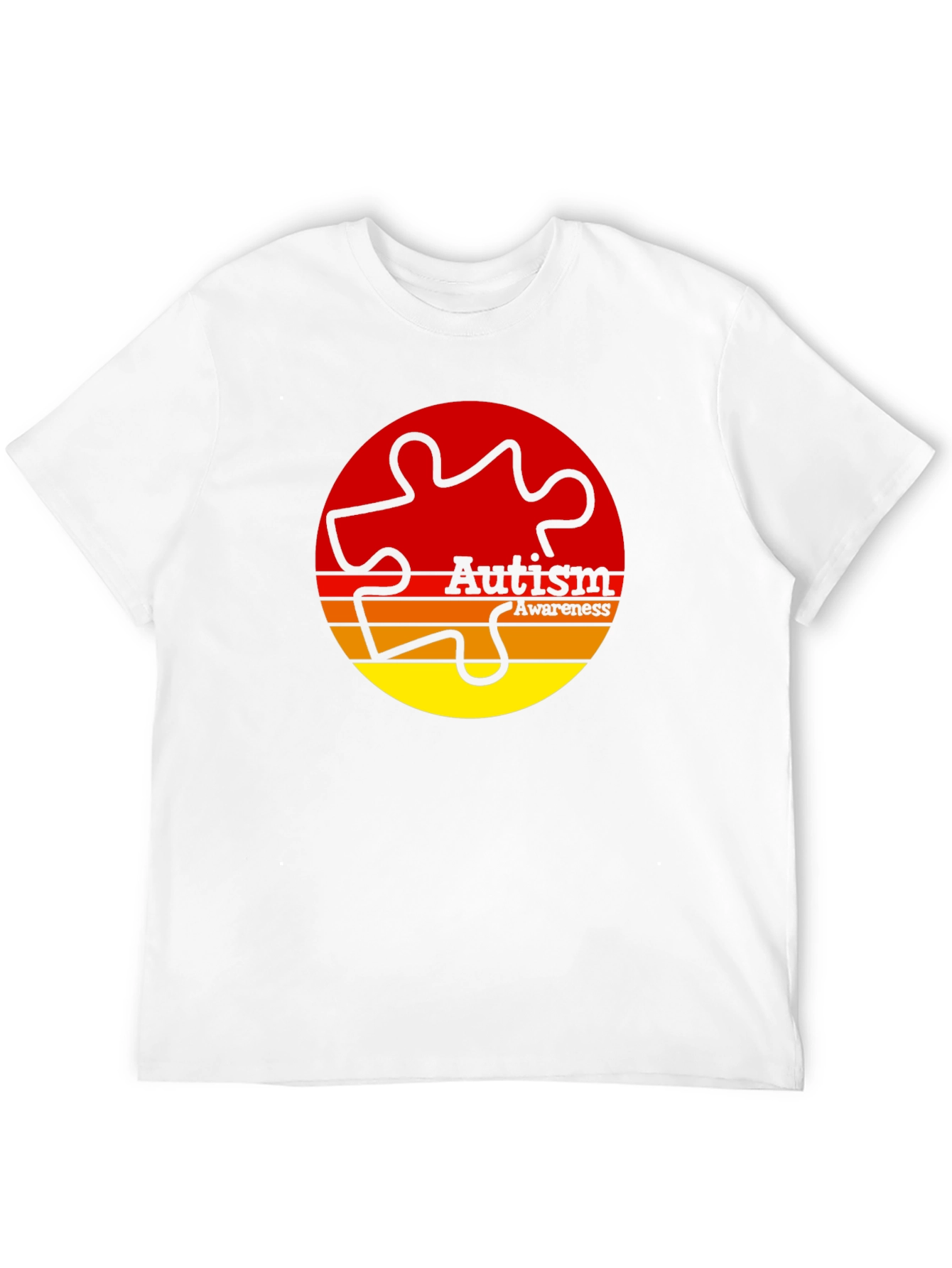 Autism Awareness T-Shirt Puzzle Piece Graphic Tee