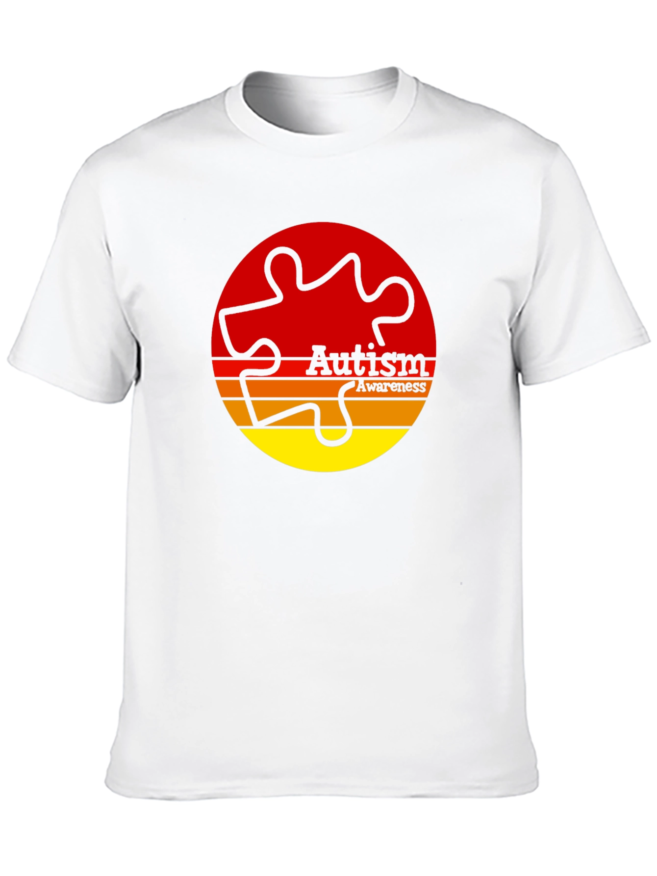 Autism Awareness T-Shirt Puzzle Piece Graphic Tee