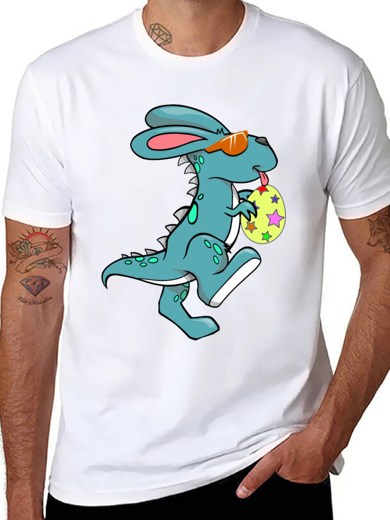 Dino-Bunny Easter T-Shirt