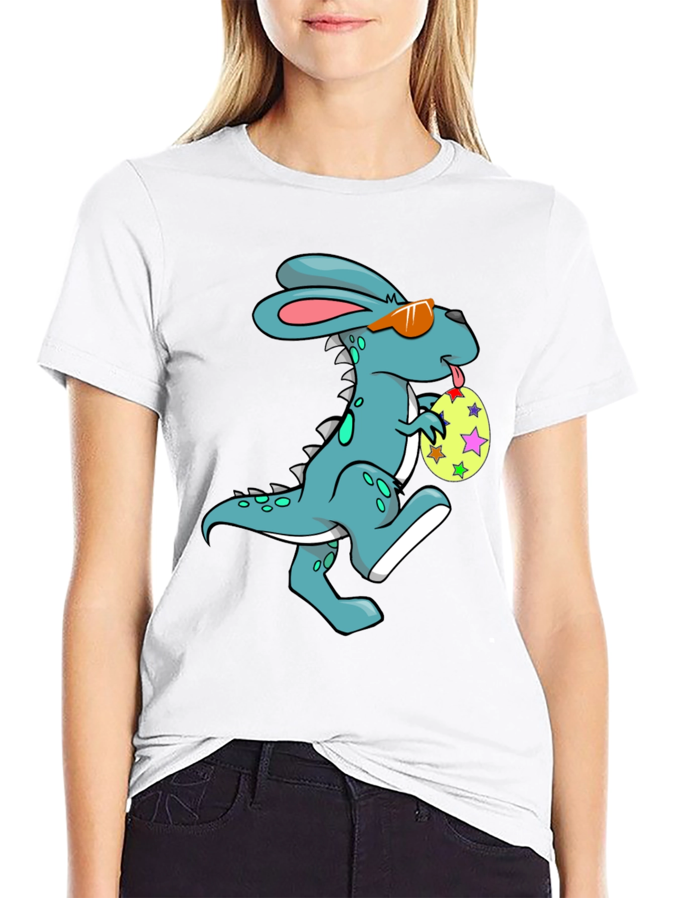 Dino-Bunny Easter T-Shirt