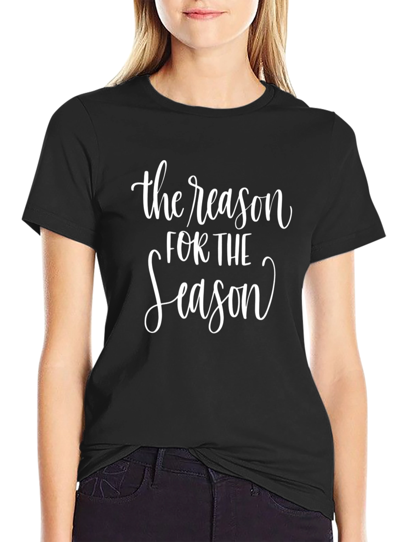 The Reason for the Season Black T-Shirt