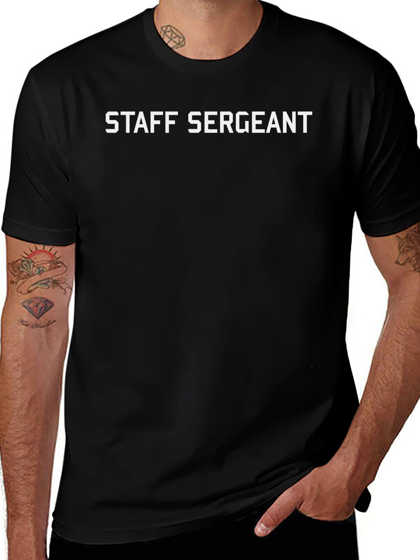 Staff Sergeant T-Shirt - Military Pride