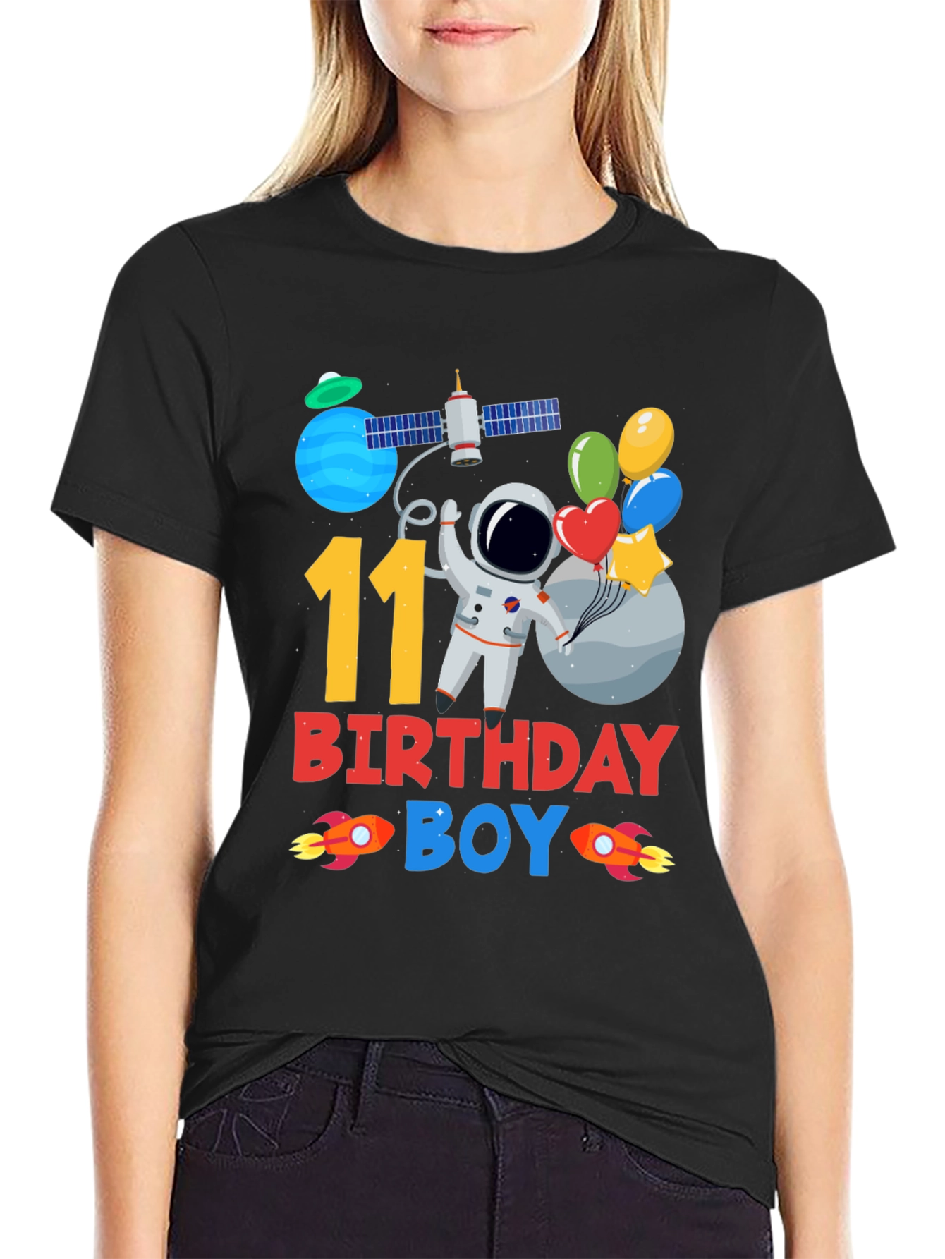 11th Birthday Astronaut Boy T-Shirt