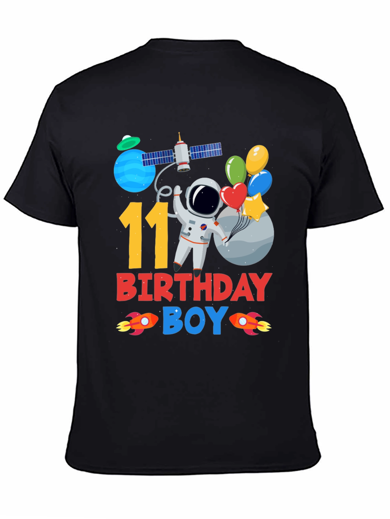 11th Birthday Astronaut Boy T-Shirt