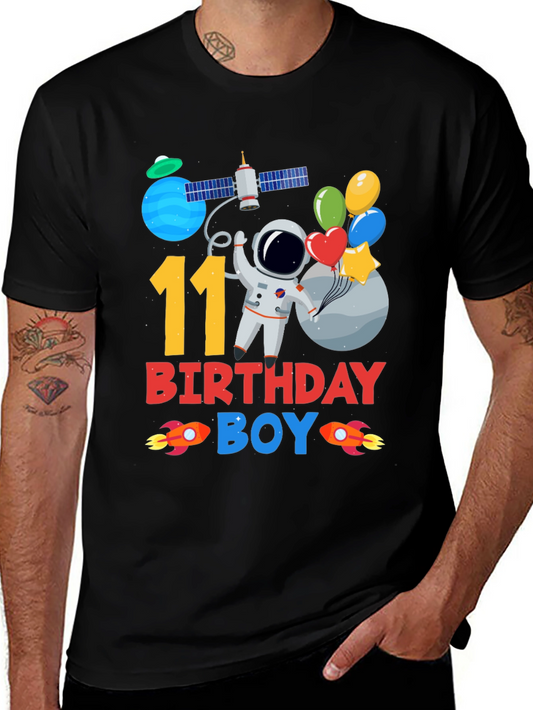 11th Birthday Astronaut Boy T-Shirt