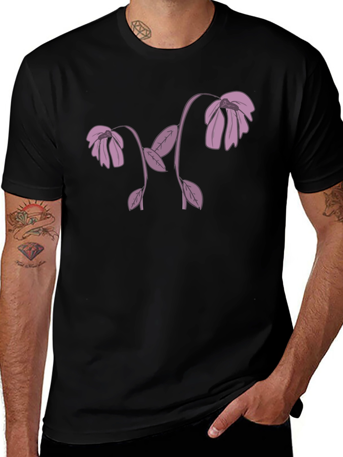 Floral Graphic Tee - Stylish Casual Wear