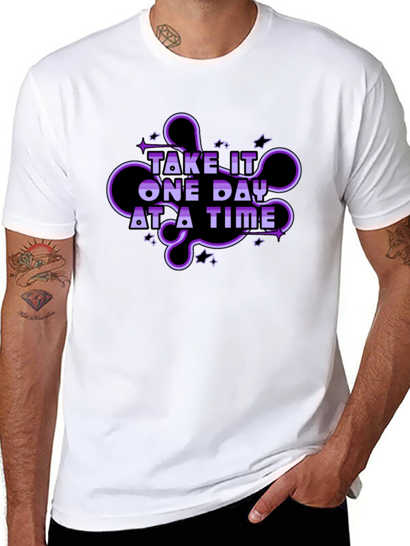 Take It One Day at a Time Graphic Tee