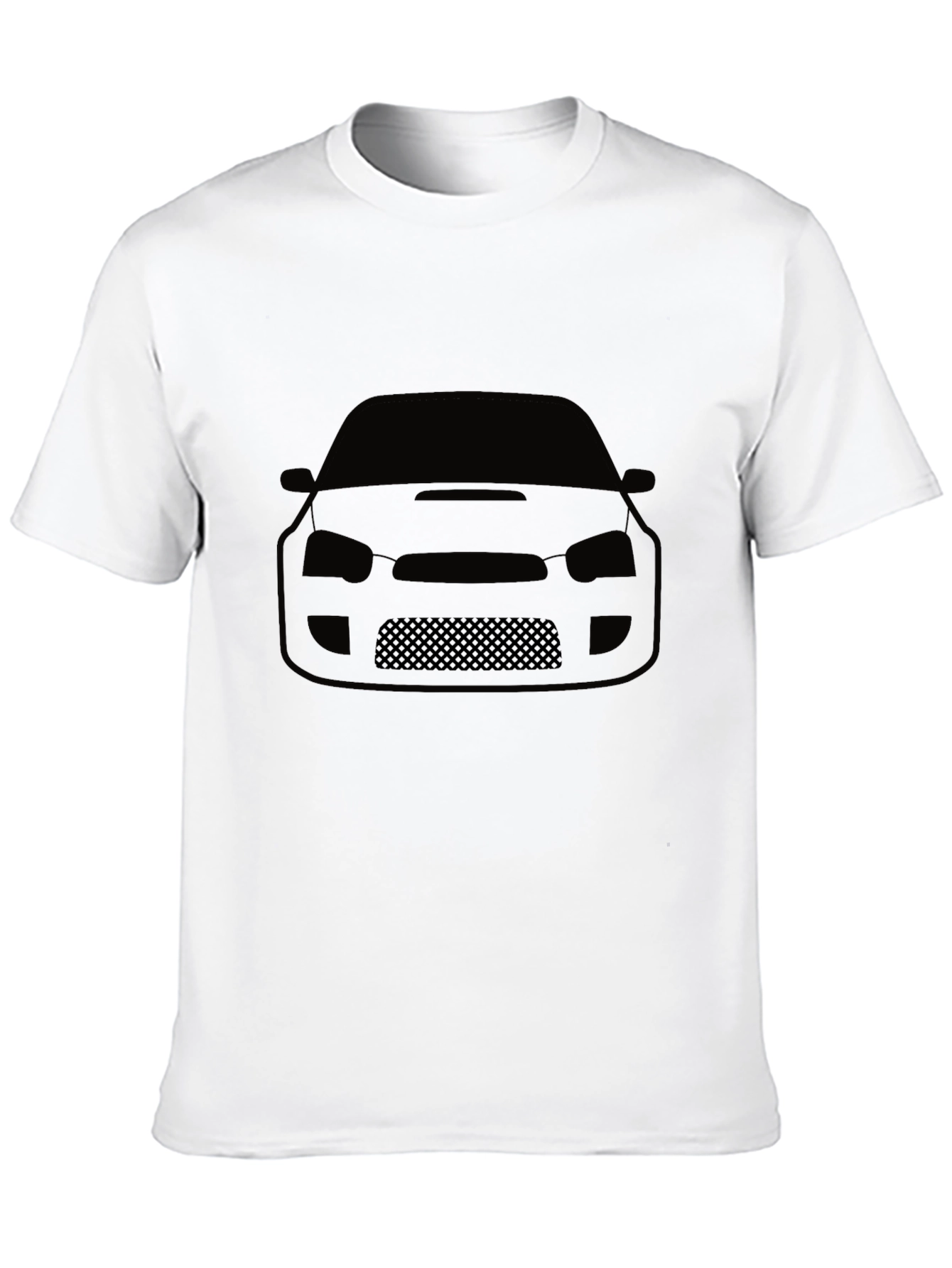 Car Silhouette Graphic Tee - Black