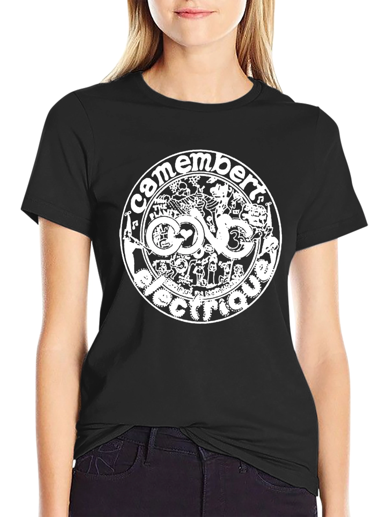 Camembert Electrique Retro Graphic T-Shirt