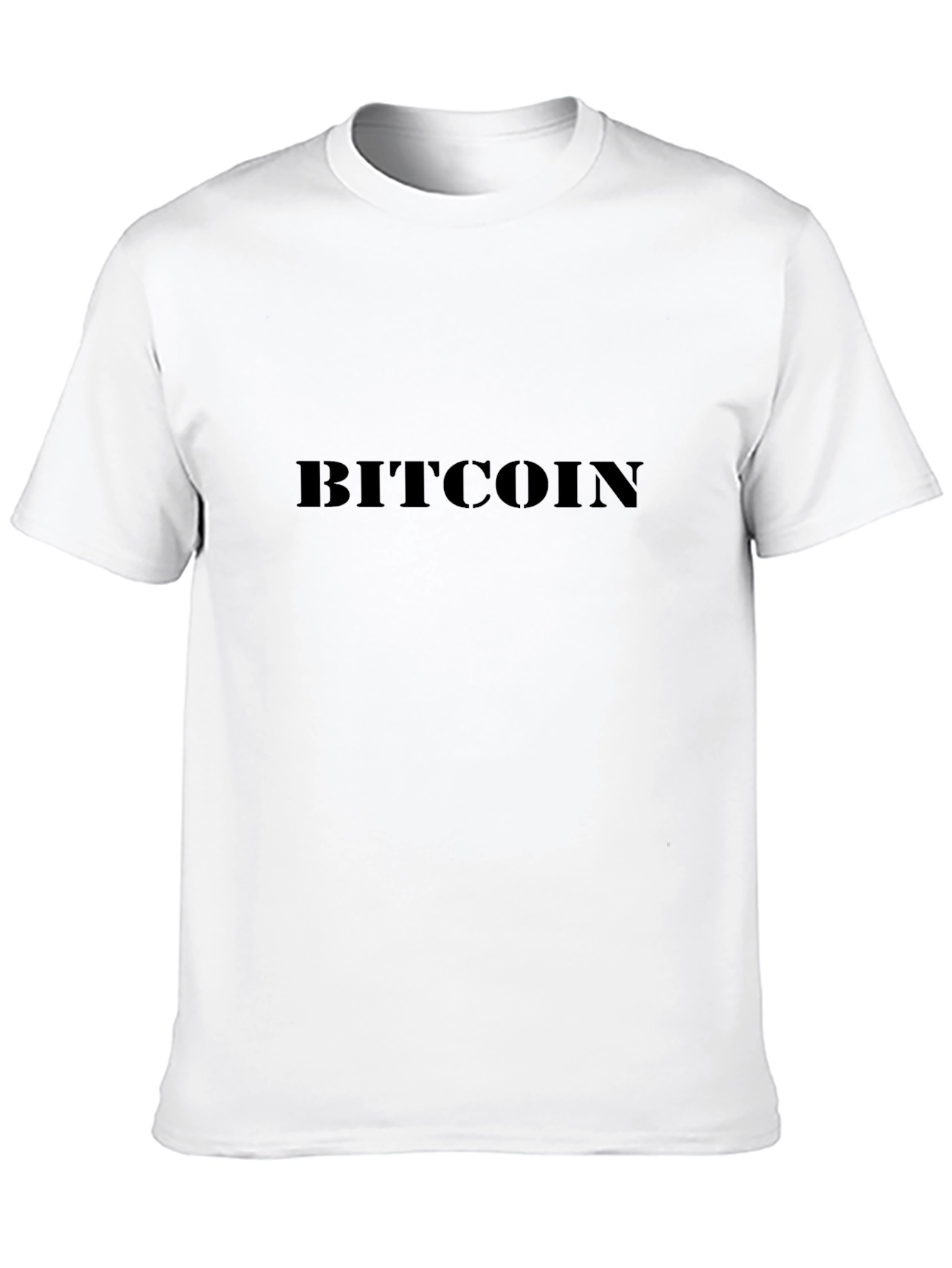 Bitcoin Black T-Shirt - Crypto Currency Design