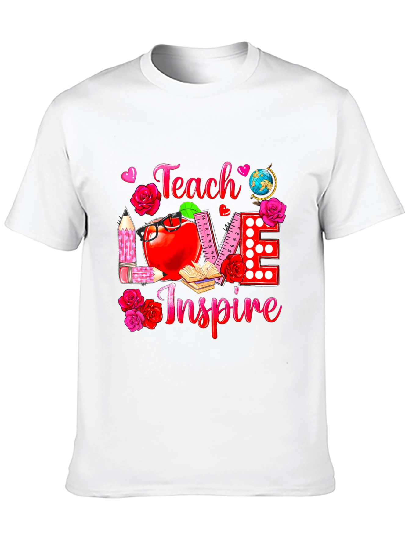 Teach Love Inspire Teacher T-Shirt