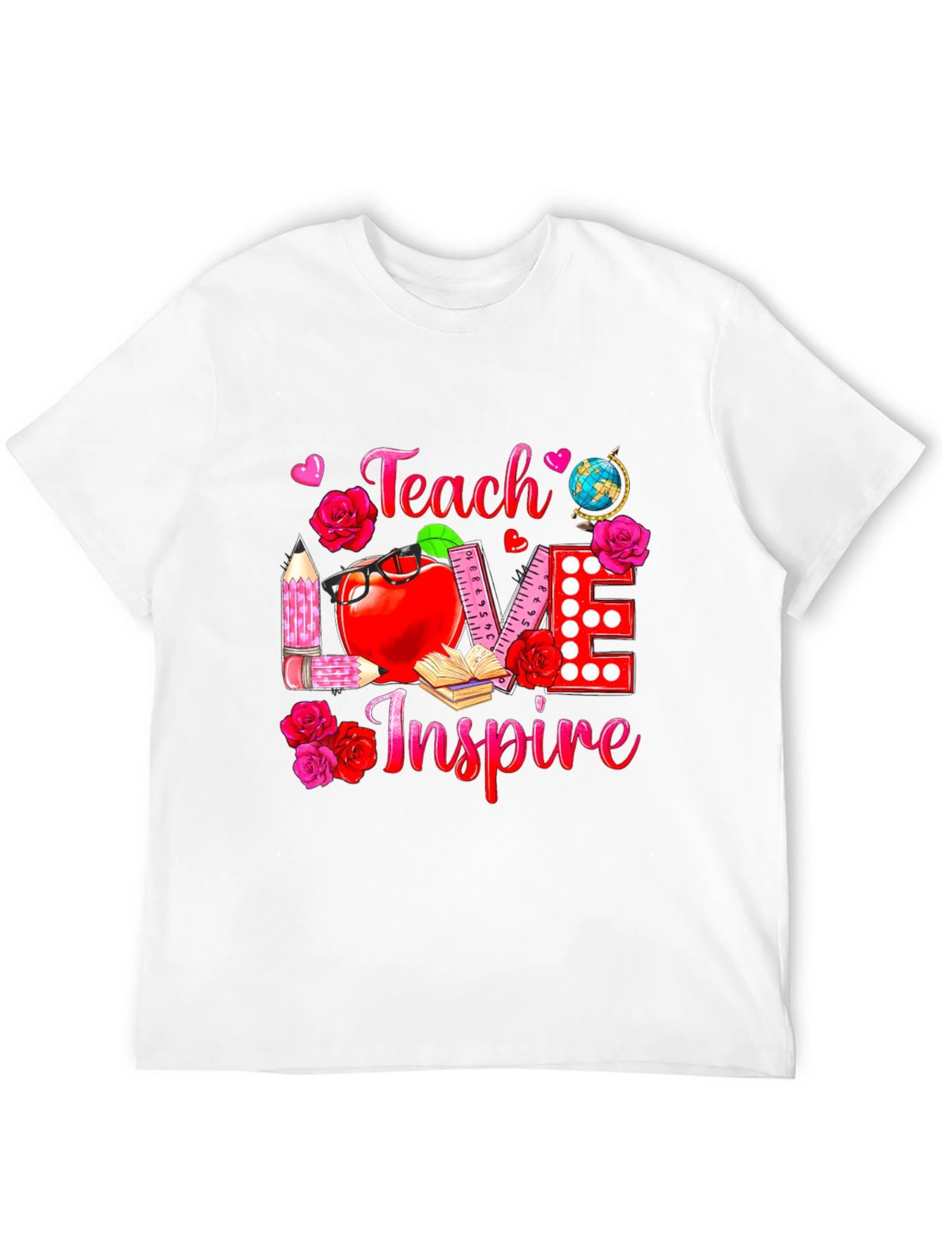 Teach Love Inspire Teacher T-Shirt