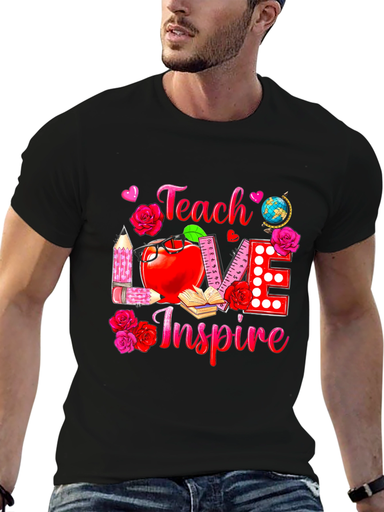 Teach Love Inspire Teacher T-Shirt
