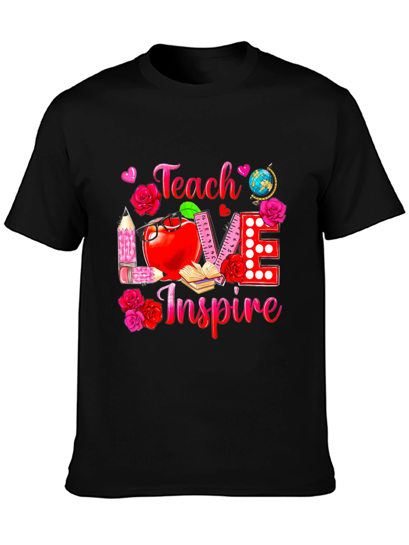 Teach Love Inspire Teacher T-Shirt