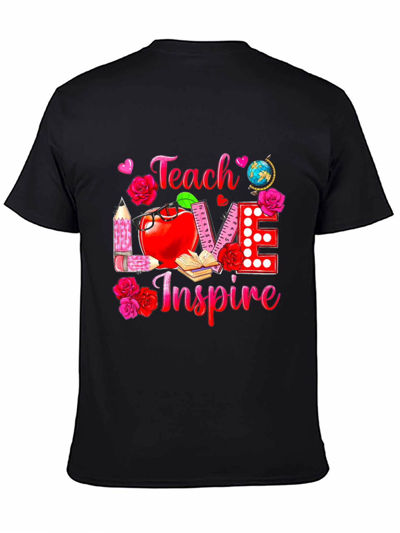 Teach Love Inspire Teacher T-Shirt